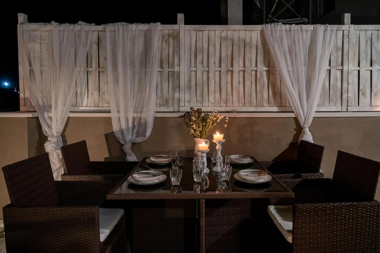 Castello Luxury Residence With Private Jacuzzi Chrissi Akti Chania Exterior foto
