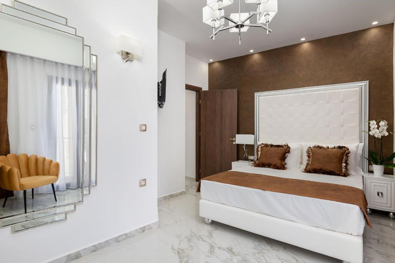 Castello Luxury Residence With Private Jacuzzi Chrissi Akti Chania Exterior foto